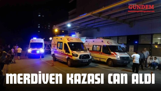 Kastamonu'da Merdiven Kazası Can Aldı
