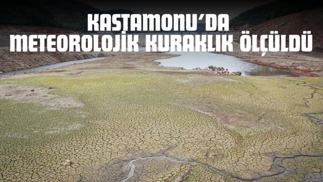 Kastamonu'da Meteorolojik Kuraklık Ölçüldü