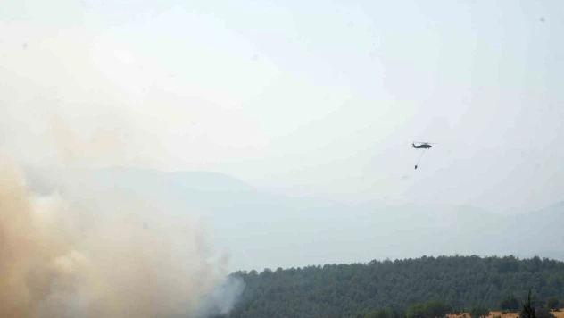 Kastamonu'da Orman Yangınlarıyla Mücadele Sürüyor