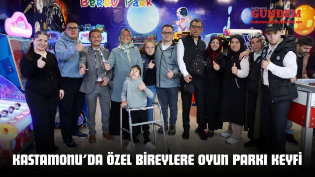 Kastamonu'da Özel Bireylere Oyun Parkı Keyfi