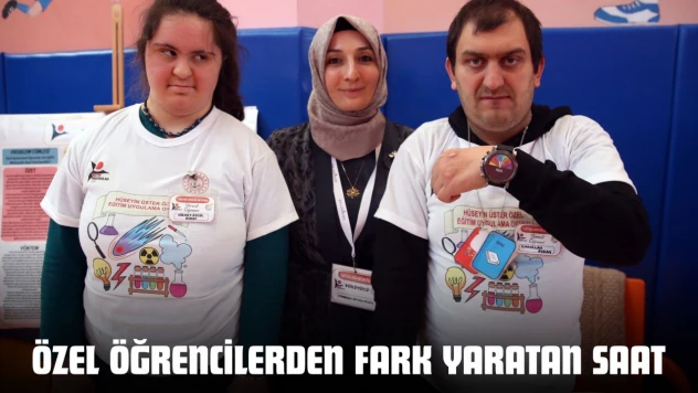 Kastamonu'da Özel Öğrencilerden Fark Yaratan Saat