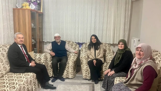 Kastamonu'da Şehit Ailesine Vefa Ziyareti