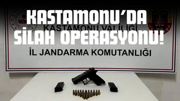 Kastamonu'da Silah Operasyonu!