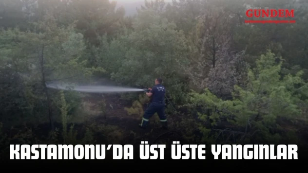 Kastamonu'da Üst Üste Yangınlar!