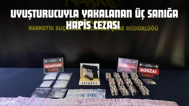 Uyuşturucuyla Yakalanan Sanıklara Hapis Cezası