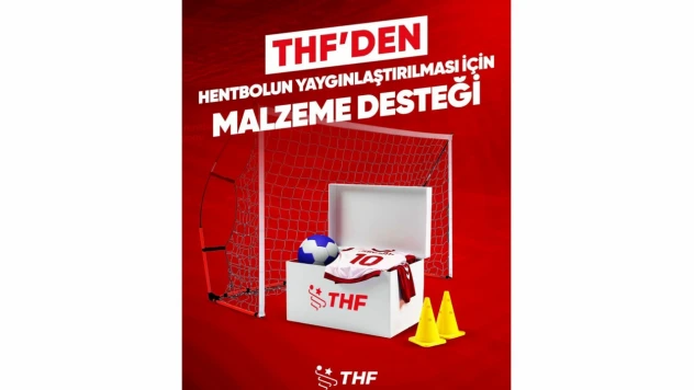 Kastamonu'daki Takımlar Faydalanabilecek, THF'den Malzeme Desteği