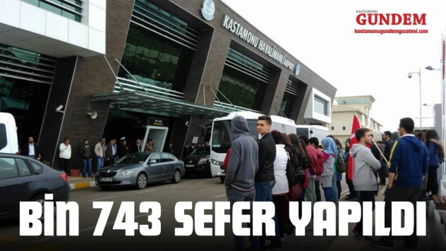 Kastamonu'dan Bin 743 Sefer Yapıldı