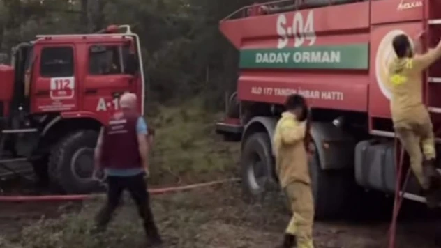 Kastamonu'dan Yangın İçin Sakarya'ya Giden Ekipler Görev Başında