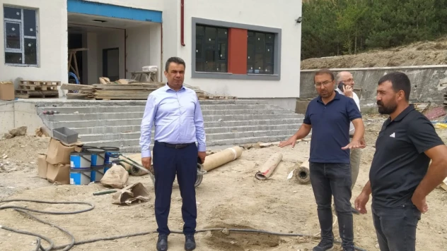 Kastamonu İl Millî Eğitim Müdürü Gümüş'ten Yeni Okul Binasına Yakın Takip