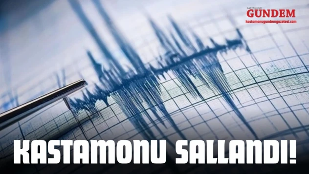 Kastamonu Sallandı! 3.7'lik Deprem Hissedildi