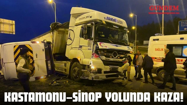 Kastamonu–Sinop Yolunda Kaza!