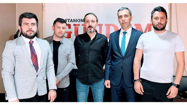 Kastamonu Valiliği'nden Gazetemize Ziyaret
