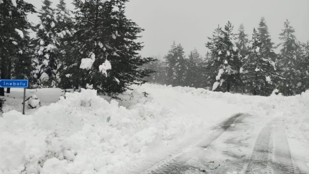 Kastamonu'ya Kış Erken Geldi