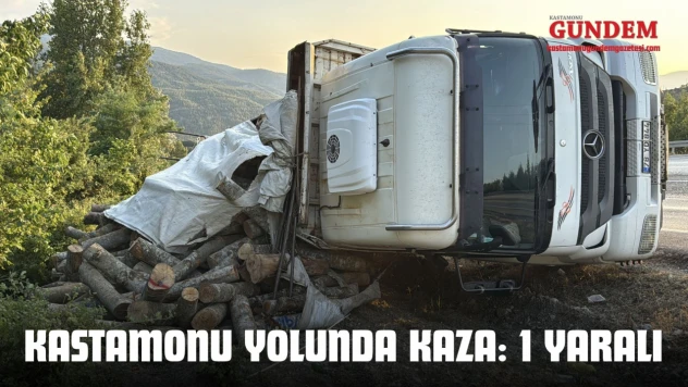 Kastamonu Yolunda Kaza: 1 Yaralı