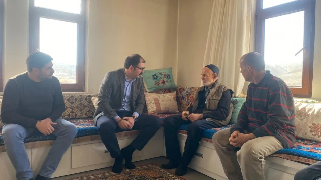 Kaymakam Demirdağ'dan 95 Yaşındaki Rıdvan Ekerim'e Ziyaret