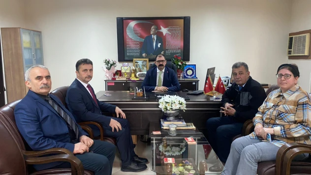 Kaymakam Demirdağ'dan Taşköprü Halk Eğitim Merkezi Müdürlüğüne Ziyaret