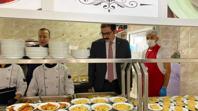 Kaymakam Demirdağ, Lise Yemekhanesini İnceledi