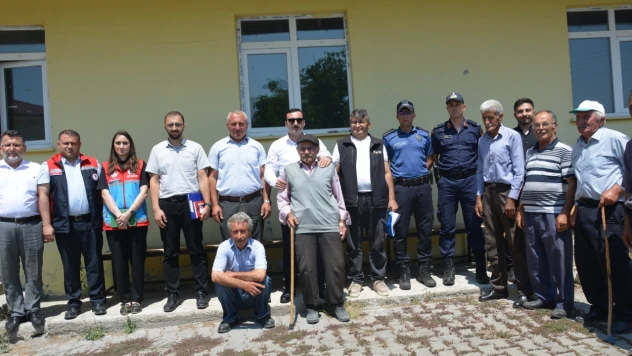 Kaymakam Erkan Şahin İnciğez Köyü'nü Ziyaret Etti