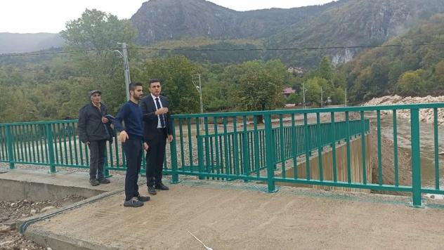 Kaymakam Karaselvi'den Kerte Ve Ilıca Köprülerinde İnceleme