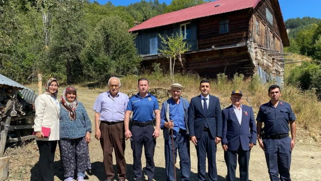 Kaymakam Karaselvi, Gazileri Ziyaret Etti