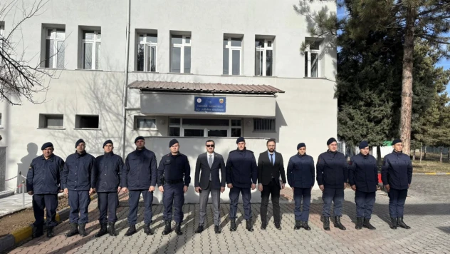 Kaymakam Şahin'den İlçe Jandarma Komutanlığına Ziyaret