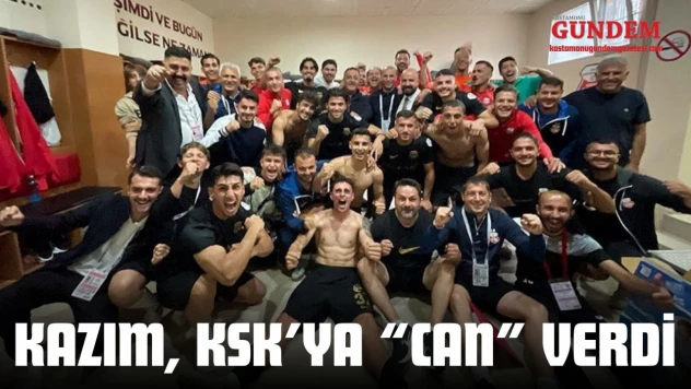Kazım, KSK'ya 'Can' Verdi