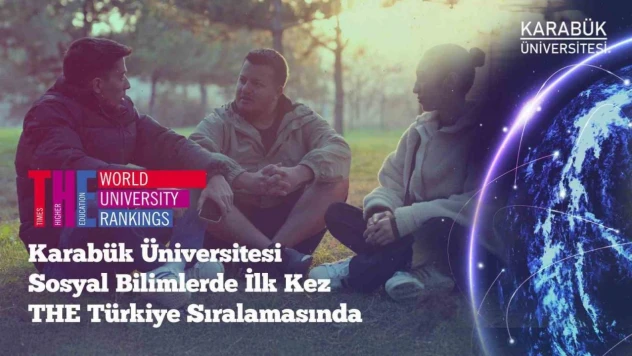 KBÜ, THE 2026'da Sosyal Bilimlerde Türkiye Listesinde Yer Aldı