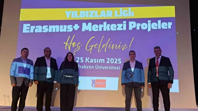KBÜ, Trabzon'daki Erasmus+ Merkezi Projeler Toplantısında Yer Aldı