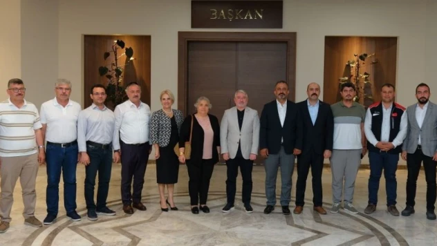 Kent Konseyi'nden Başkan Aşgın'a Ziyaret