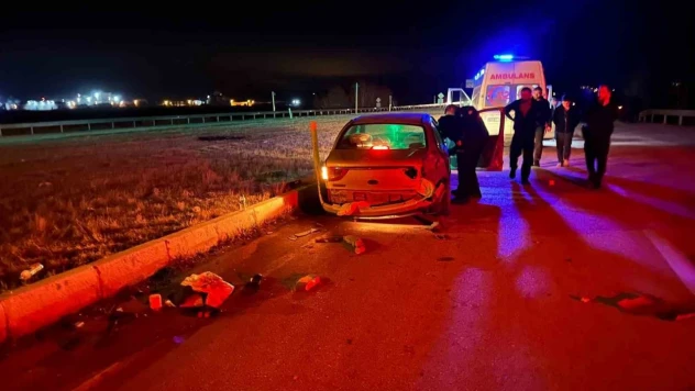 Kırmızı Işık İhlali Kazaya Sebep Oldu