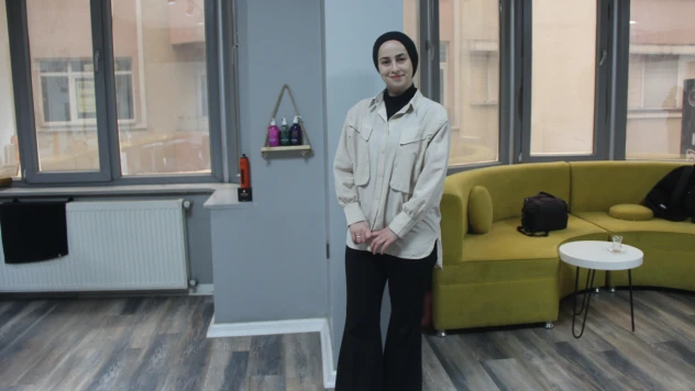 Kışın Cesur Saçları