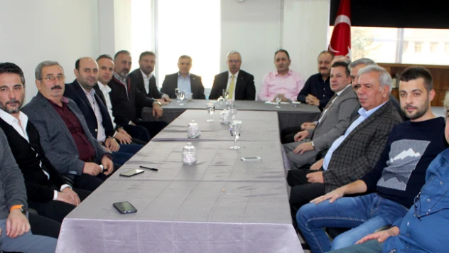 KMB'den protokollü toplantı