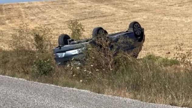 Kontrolden Çıktı, Takla Attı!