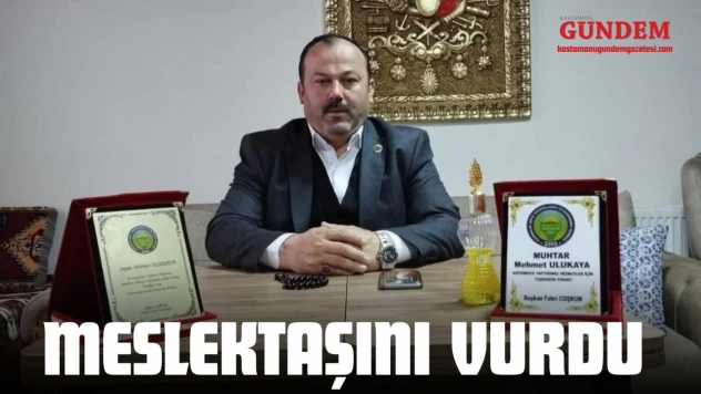 Köy Muhtarı Kazara Meslektaşını Vurdu
