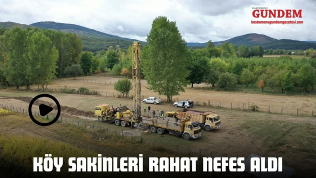 Köy Sakinleri Rahat Nefes Aldı