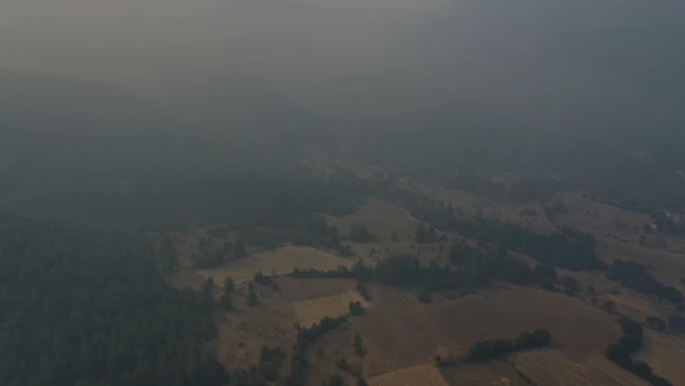 Köylülerden Yangın Nöbeti