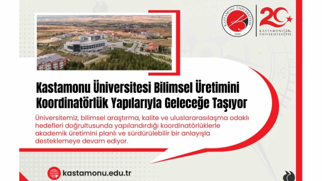 KÜ, Bilimsel Üretimini Koordinatörlük Yapılarıyla Geleceğe Taşıyor