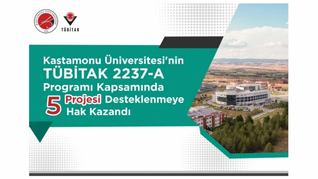 KÜ'den 5 Proje TÜBİTAK 2237-A Desteği Aldı