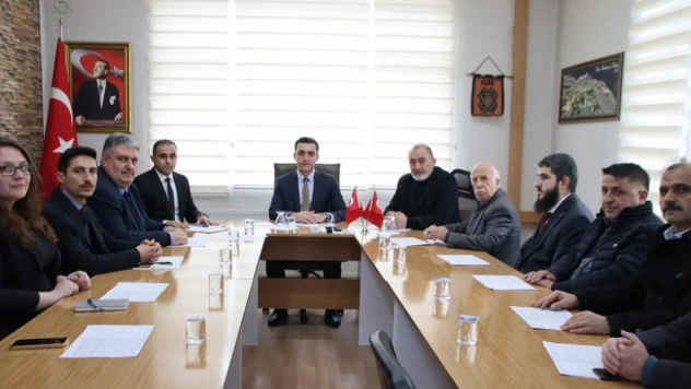 Küre'de Sosyal Yardımlaşma Ve Dayanışma Vakfı Toplantısı Yapıldı