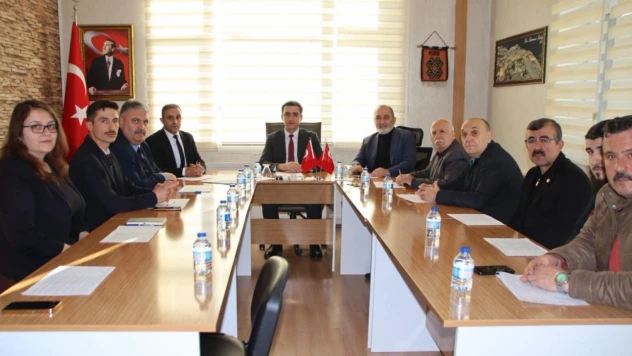 Küre'de SYDV Toplantısı Yapıldı