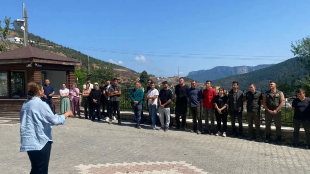 Küre'de Tatbikat Yapıldı