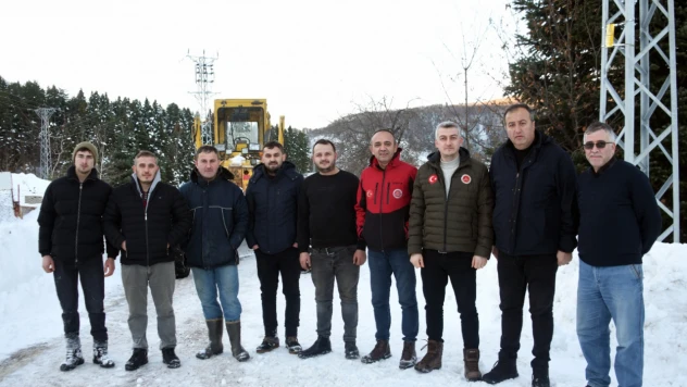 Küre ve İnebolu'daki Yol Açma Çalışmalarını İncelediler