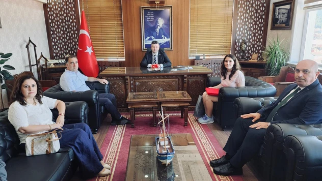 LGS Birincisinden Kaymakam Uçar'a Ziyaret