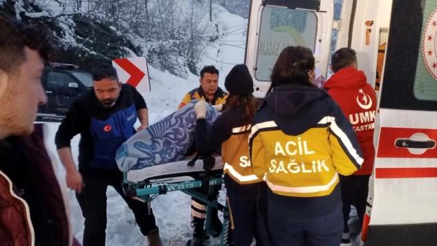 Mahsur kalan hastalar kurtarıldı