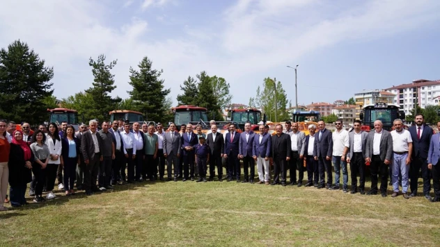 Makine ve Ekipman Dağıtım Töreni Yapıldı