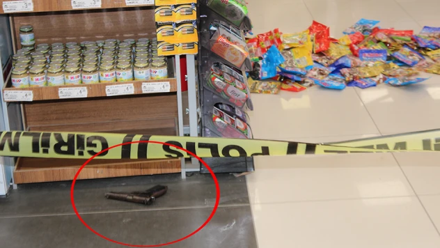 Market çalışanı iş arkadaşını vurdu