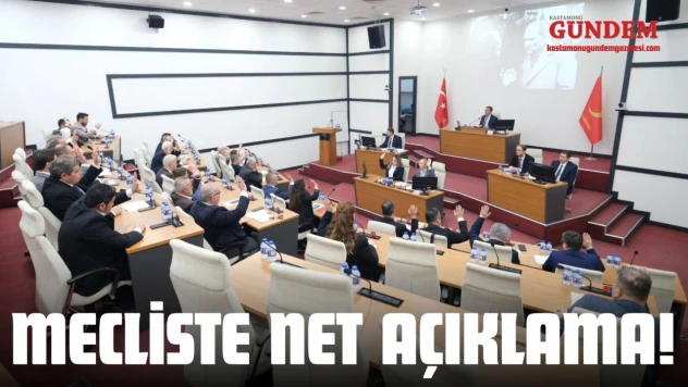 Mecliste Net Açıklama!