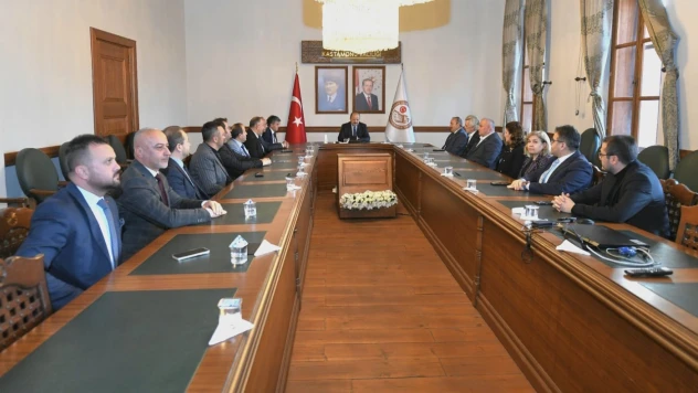 Memur-Sen Kastamonu Temsilciliğinden Vali Mefnun Dallı'ya Ziyaret