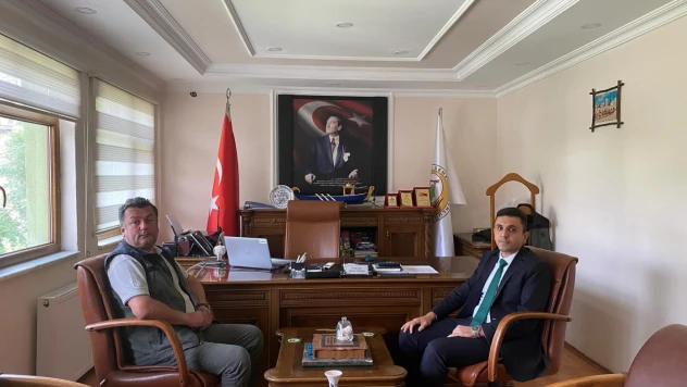 MHP'den Rektör Topal'a Ziyaret