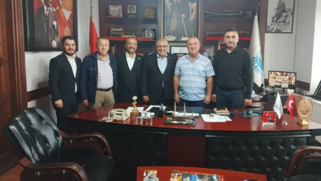 MHP İlçe Başkanlarından Başkan Uzuner'e Ziyaret